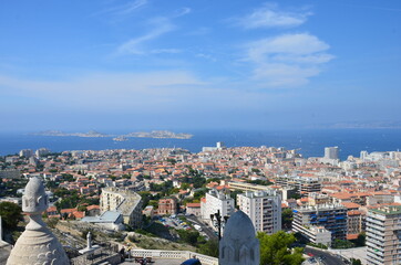 Beautiful view of the Marseille