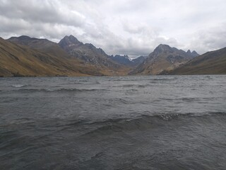 lake in the mountains