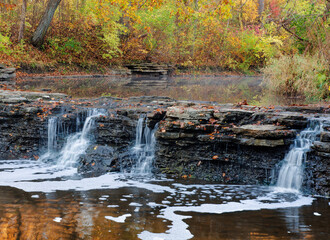 619-10 Waterfall Glen Autumn Falls