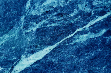 abstractblue marble acrylic background with fluid mineral veins pattern. exotic Italian breccia...