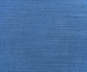 Obraz na płótnie Canvas blue color twill woven fabric texture background