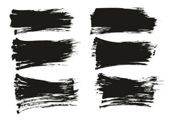 Flat Fan Brush Regular Short Background High Detail Abstract Vector Background Set 