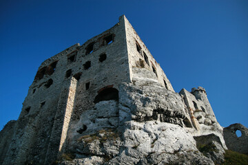 Ruins of medieval Ogrodzieniec Castle, Polish Jura, Poland