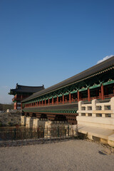 Obraz premium Woljeonggyo Bridge in Gyeongju, South Korea