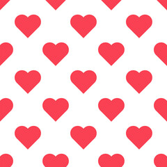 A seamless beautiful heart pattern. Valentines Day. Love. Wedding