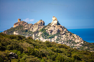 Fototapeta na wymiar Corsica south city of Bonifatio