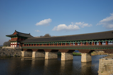 Woljeonggyo Bridge in Gyeongju, South Korea