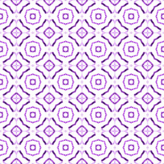 Summer exotic seamless border. Purple eminent