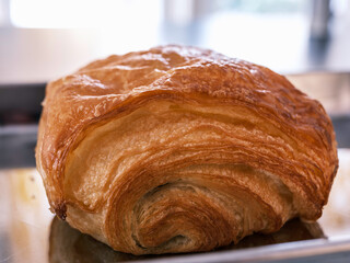 Oven Heated Fresh Chocolate Croissant