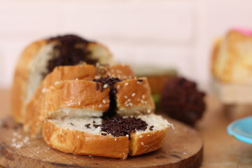chocolate cake on a plate
