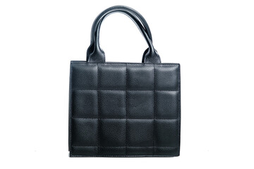 black bag on white background