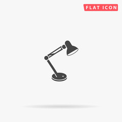 Table Lamp flat vector icon