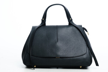 Naklejka premium black bag isolated on white