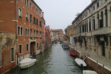 Fototapeta na wymiar Venezia river venice canal italy vaporetto Gondola