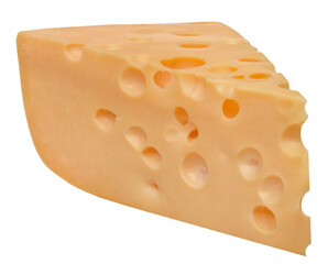 Piece of swiss cheese.