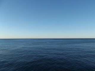 blue to blue, endless skys and open waters
