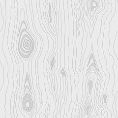 Wood grain white texture. Seamless wooden pattern. Abstract line background. Tree fiber illustration