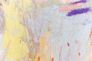 Artsy background with natural artsy texture. Abstract Brush Strokes. Delicate crafty Illustration for Mental Health banner,  Mental Balance poster. Abstract contemporary art. Fragment of artwork.