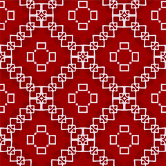 Seamless pattern with multicolored shapes.