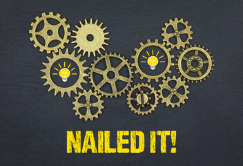 Nailed it!