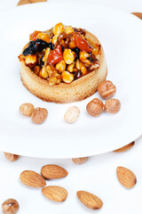 wheat tartlet with sweet filling