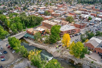 Fototapeta premium Arkansas Whitewater Recreation Area in Salida, Colorado