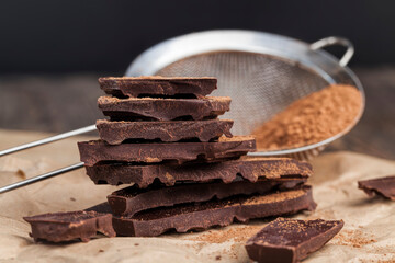 piece of quality chocolate