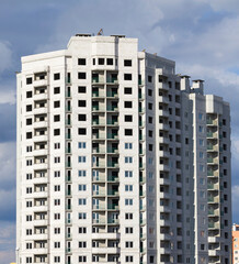 construction of a new multi-storey building