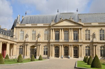 Historical building in Paris, France