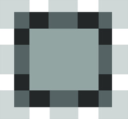 Gray squares with gradient effect, modern cover design. Background and texture of black geometric shapes.