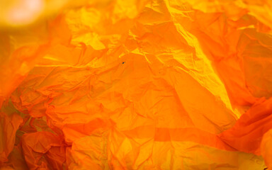 Obraz na płótnie Canvas Background of orange textured plastic 