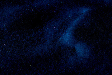 Blue abstract night sky abstract background