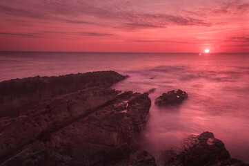 atardecer