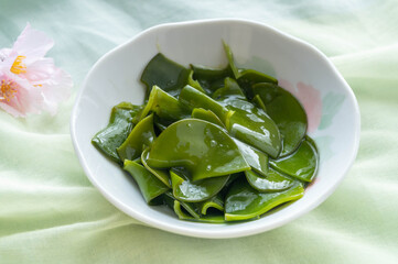 生めかぶのさしみ