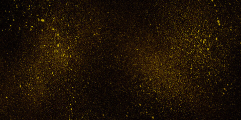 Fototapeta na wymiar Abstract dark gold background texture with golden grunge texture background.