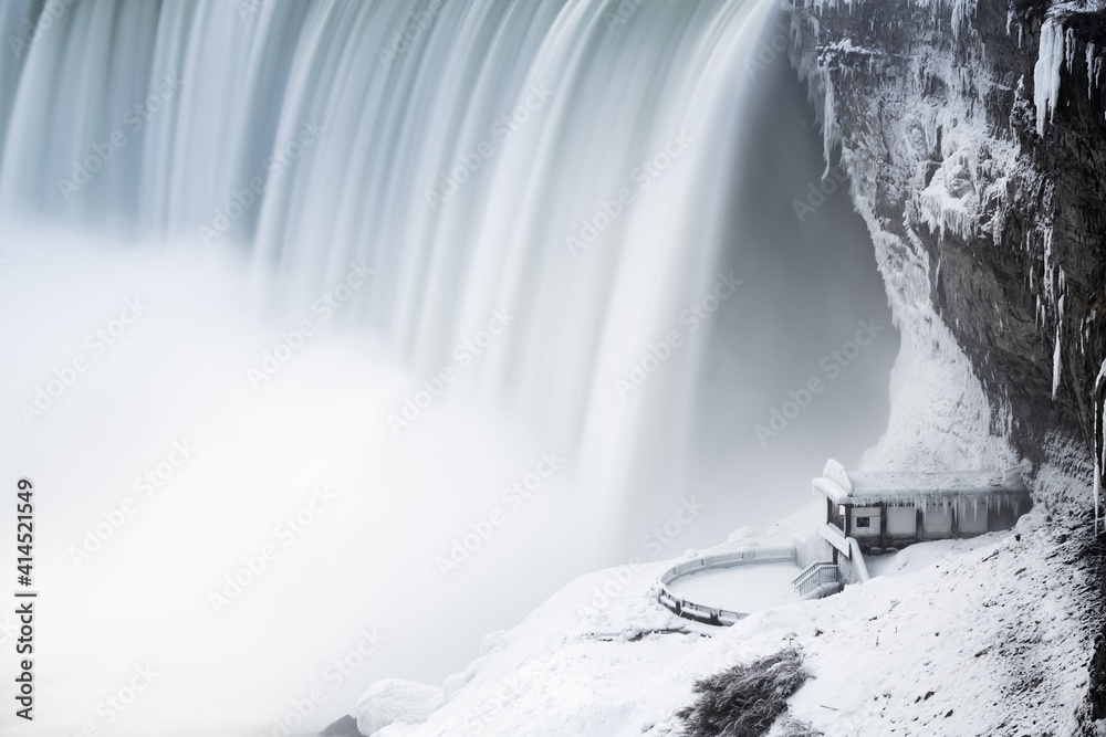 Canvas Prints Niagara falls in Winter - Canvas Prints