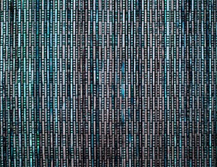 Wicker Straw Mat Background