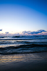 boat trip during sunset or sunrise