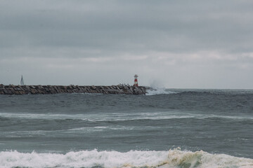 lighthouse near the ocean 