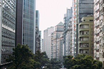 Obraz premium city buildings