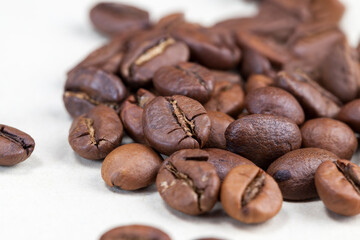 roasted aromatic coffee beans