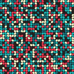 Abstract Geometric Pattern generative computational art illustration