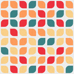 Abstract Geometric Pattern generative computational art illustration