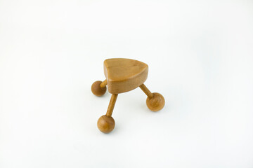 wooden toy white background