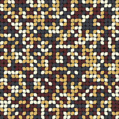 Abstract Geometric Pattern generative computational art illustration