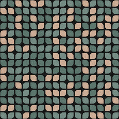 Abstract Geometric Pattern generative computational art illustration