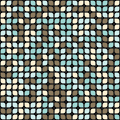 Abstract Geometric Pattern generative computational art illustration