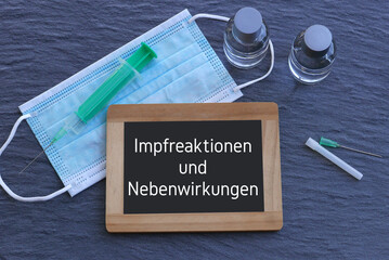 Impfreaktionen und Nebenwirkungen