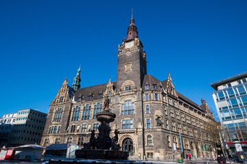 Fototapeta premium Rathaus in Wuppertal Elberfeld