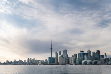 Naklejka premium Toronto city skyline, Ontario, Canada